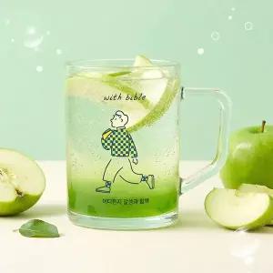 위드바이블 글라스컵  소년  홈카페 생명의말씀사