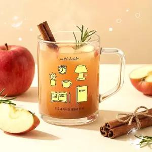 위드바이블 글라스컵  책상  홈카페 생명의말씀사