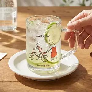 위드바이블 글라스컵  자전거  홈카페 생명의말씀사