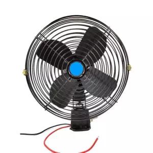 시원한 차량용 쿨러 선풍기 굴삭기 화물차용 환풍기 집게 서큘레이터 대형 듀얼 24V 전금속대풍력 6인치 팬
