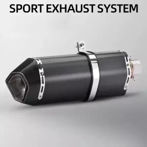 호환   배기구 범용 51MM 배기 머플러 DB 킬러 포함 ZX4RR Z900 GSXR150 CBR125R CB650R MT03 R25 765 호환