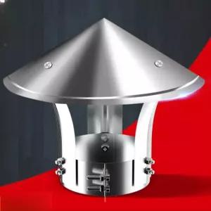 스텐연통 삿갓 화목난로 펠렛 난로 스텐 역풍방지 화목 자재 역화 연도 배관 엘보 보일러