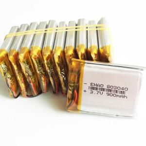 리튬 폴리머 충전식 배터리 803040 Mp3 GPS PSP DVD 포켓 PC 전자책 블루투스 녹음기 5/10개 3.7V 900mAh