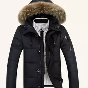 빅사이즈 남성 후드 패딩 데일리 남자 숏 패딩 겨울 아우터