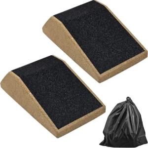 소쿠로 2Pcs 코크 스쿼트 웨지 블록 미끄럼 방지 경사 보드 엘리베이트 힐 및 지지대용 램프 플랫폼