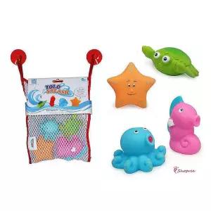 톨로 물총놀이 아기 목욕장난감 물놀이 바다동물 4종abc113