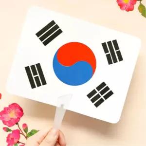 4인세트 쉬운 태극기 부채만들기 우리나라사랑 학습교구 어린이집 유치원 일일수업