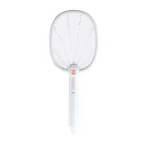 USB C타입 충전식 폴딩 전기 모기채 LED 트랩 해충 파리 퇴치