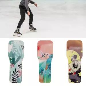 아이스 스케이트 워밍업 도구 경량 플라스틱 세련된 균형 훈련 터닝 보드 연습용 휴대용