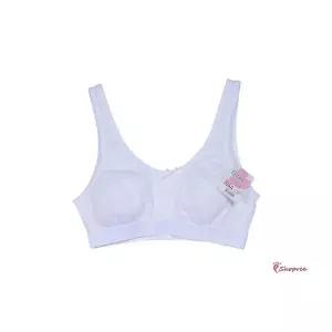화이트 0701hr 주니어 스포츠브라 1단계 스트라이프nop441