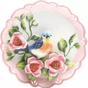 예쁜 새모양 입체 접시 빈티지 도자기 홈카페 디저트 접시