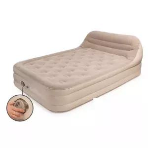 에어 매트리스 등받이 발포 일체형 이너매트 침대 캠핑 싱글