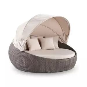 실외 원형 침대 카페 마당 테라스 라탄 체어 베란다 현관 실내 의자 수영장 소파 사이드