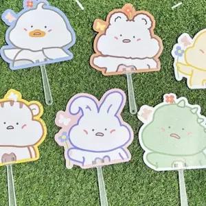 휴대용부채 여름 휴대용 귀여운 미니 부채 축제 학생용 학교