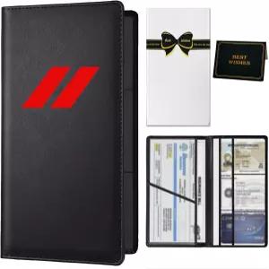 닷지 챌린저 충전기 SRT RAM 자동차 문서 글러브 박스 정리 액세서리와 호환되는 ABSWER 프리미엄 등록 및