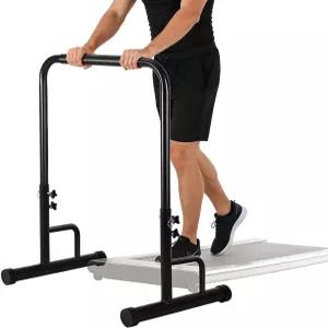 워킹 패드 핸들 바 전용 31.443.4인치 조절 가능한 핸드레일 높이 24.4인치 넓은 러닝머신을 위한 범용