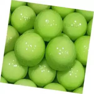 야광 골프공 야간골프 야간필드 형광 흐린날 야광볼