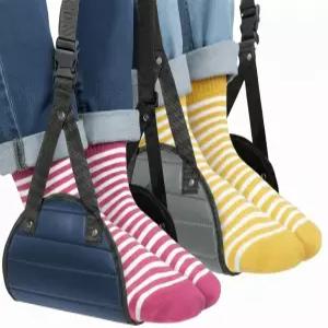 항공 여행용 휴대용 풋 해먹 비행기 필수품