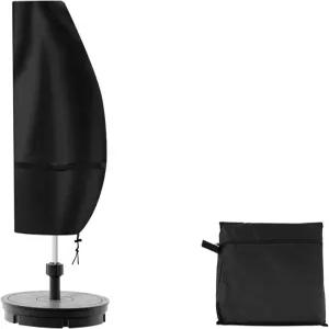 파스텔라 파티오 우산 커버 420D 옥스포드 방수 야외 캔틸레버 오프셋 바나나 스타일 9피트에서 13피트