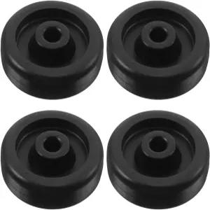 부드러운 이동성과 러닝머신 및 자전거와 호환되는 간편한 보관을 위한 나몰리 피트니스 장비 롤러 휠