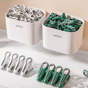 12 24 36 다용도 방풍 빨래집게 양말 속옷 건조용 고정핀 가방 음식 사진 촬영용