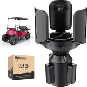 EZGO 클럽 카 및 야마하용 10L 골프 카트 프로판 히터 홀더 베이스가 확장 가능한 조절 컵 익스팬더