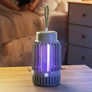 강력한 살충력 충전식 스파크 모기 퇴치기 벌래퇴치기 C타입 무드등 모기램프 랜턴