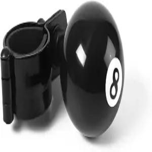 Fkewp 8 볼 스티어링 휠 노브 스피너 360도 회전 가능한 자동차 당구공 자살 대부분의 차량을 위한 범용