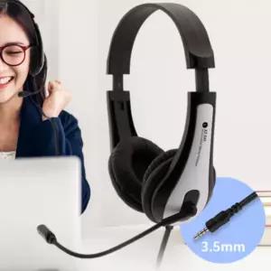 학교 강의 온라인 수업 어린이 유선 고음질 경량 마이크 스테레오 헤드셋