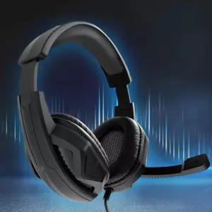 학교 강의 온라인 수업 게이밍 유선 고음질 고감도 마이크 헤드셋 HS-10