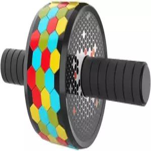 복부 근육 휠 무릎 패드가 있는 롤러 푸시 업 바 손잡이 조절 가능한 줄넘기 홈 헬스장 운동