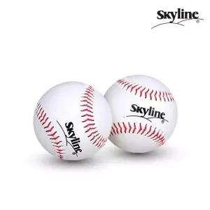 품질 좋은 캐치볼용 스카이라인 야구공 경식구 2개입