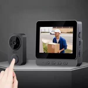 화상 인터폰 무선 비디오폰 현관 모니터링 도어벨 통화