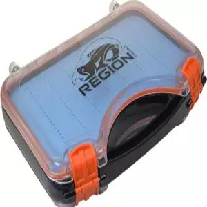 손잡이가 달린 초대형 양면 방수 보트 플라이 박스 - 424개 슬롯 스트리머를 님프에게 고정합니다