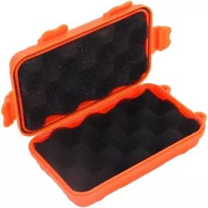 VBESTLIFE 드라이 박스 플로팅 케이스 휴대폰 지갑 필수품용 주황색 플라스틱 컨테이너 보트 낚시 수영