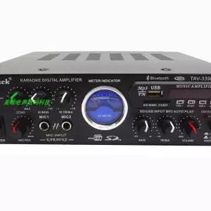 600W 2채널 오디오앰프 차량용 미니 스피커용 전문가용 블루투스