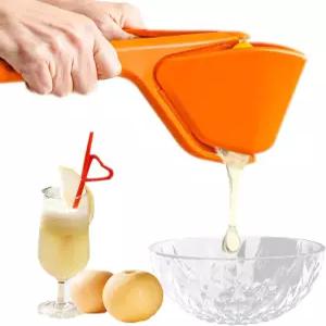 레몬 라임 과일 오렌지 위한 평평하게 접히는 수동 시트러스 핸드 헬드 착즙기 LVYKING 압착기