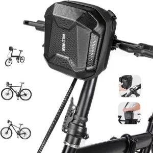 와일드 맨 2L 퀵 릴리스 방수 스쿠터 보관 가방 접이식 자전거 킥보드 핸들바 MTB 셀프 밸런싱 ES18 블랙