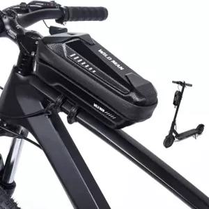 와일드 맨 퀵 출시 1L 하드 쉘 방수 스쿠터 보관 가방 킥 접이식 자전거 로드 산악 핸들 바 백