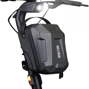 와일드 맨 하드 쉘 핸들바 스쿠터 가방 퀵 릴리스 디자인 바이크백 방지 보관함 킥 접이식 바이크-GD99X