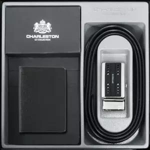 남성용 클래식 가죽 선물 세트 정장 악세서리