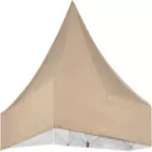 카키 캐노피 교체 커버는 E-Z UP 10 x 상업용 ES100S CSF 10WH STL 앙코르 II 보너스 4PCS 웨이트백과