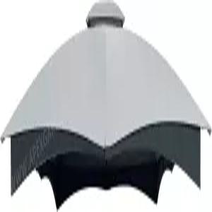 로우즈 앨런 로스 10X12 가제보 GF-12S004B-1(그레이)을 위한 APEX 가든 교체 캐노피 탑