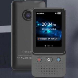 AI 언어 번역기 장치, 138개 언어로 실시간 음성 번역, 녹음기 WiFi 번역기, 여행 비즈니스 학습용 휴대용