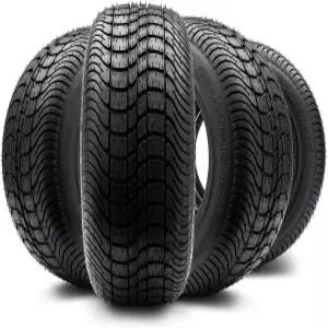 파워스포츠 번들 아리순 크루즈 AT21 205x50-10 (4겹) DOT 골프 카트 타이어 풀 세트 (4)