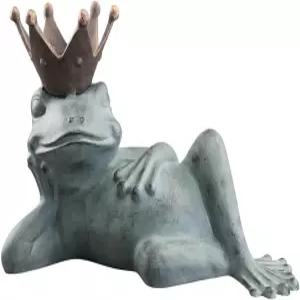 SPI 홈 33218 게으른 개구리 왕자 새 모이통