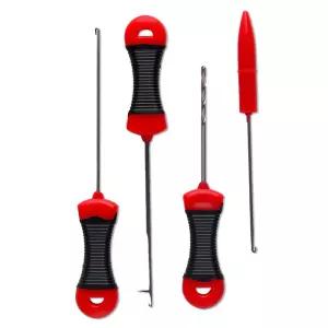 잉어 낚시 액세서리 접합 바늘 세트 키트 도구 스테인레스 미끼 드릴 스트링거 태클