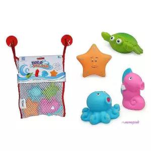 톨로 4종 물놀이 물총놀이 바다동물 목욕장난감 아기cde466