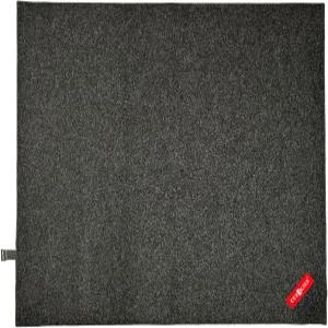 킥블록 드럼 러그 6피트 6인치 x 5피트 미끄럼 방지 고무 백킹 긱백 포함 어쿠스틱 및 전자 키트용 매트