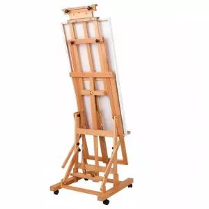 대형 전문가용 미술용 작업대 이젤 액자 유화 캔버스